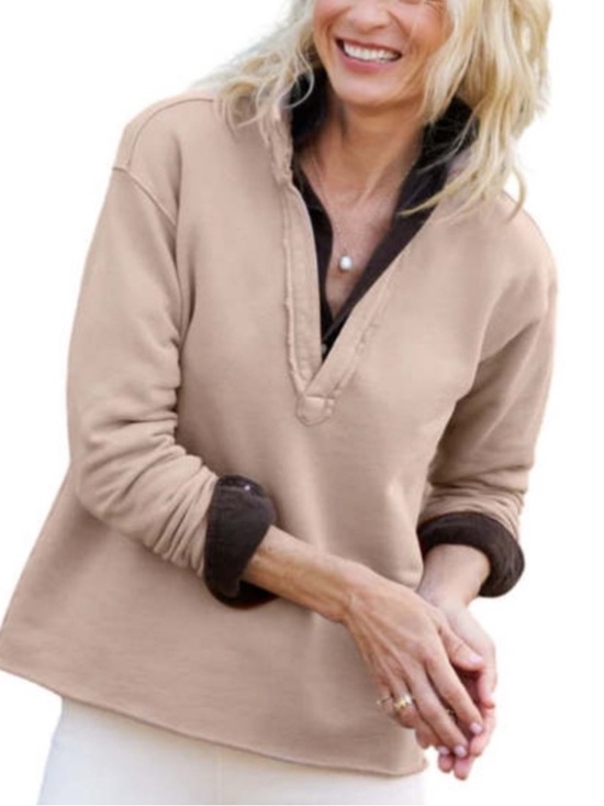 Frank & Eileen Tops - Frank & Eileen Patrick Triple Fleece Popover Henley Top
